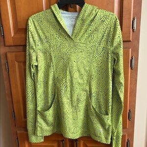 Reel Legends Green Polka Dot Hoodie